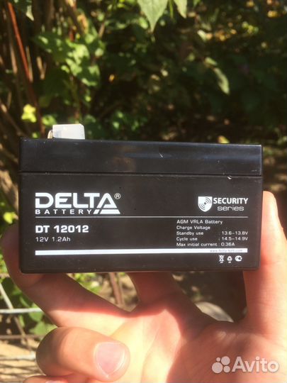 Акб AGM Delta,WBR 12v