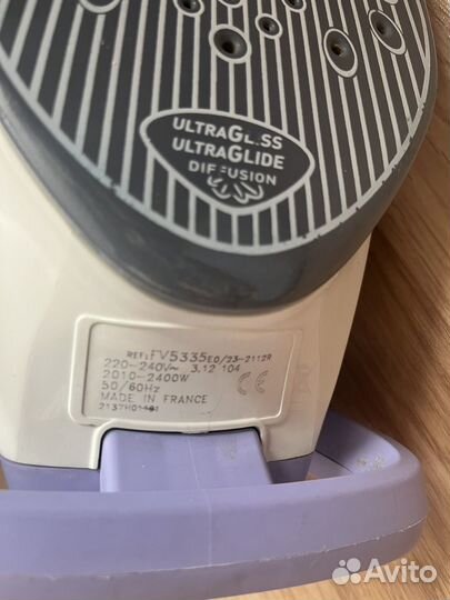 Утюг Tefal fv5335 на запчасти