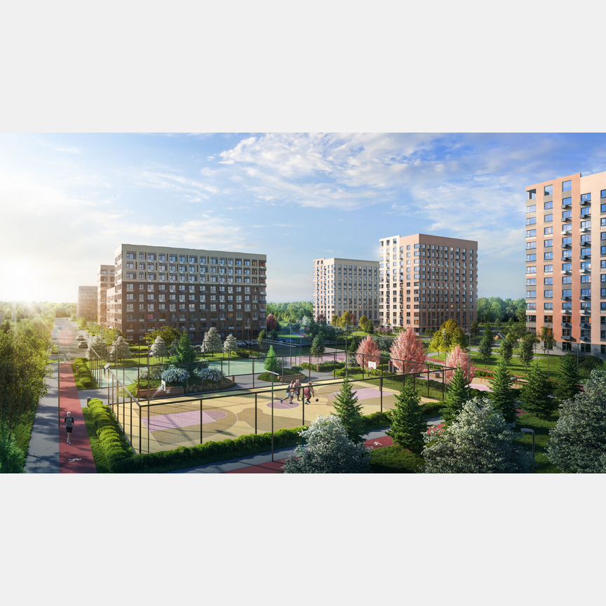 2-к. квартира, 45,7 м², 9/9 эт.