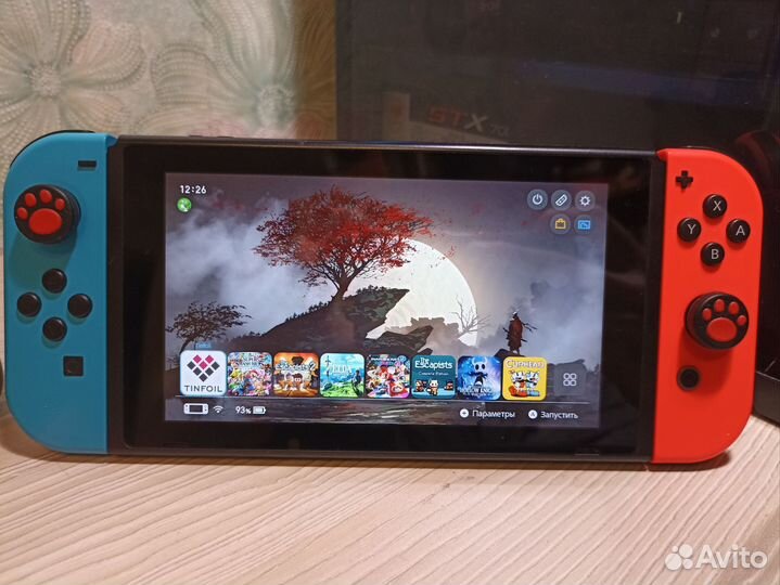 Nintendo switch прошитая + игры