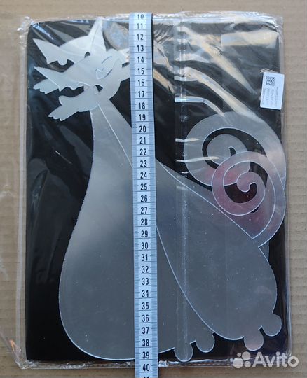 Наклейки интерьерные 31 см. (набор 2 шт.)