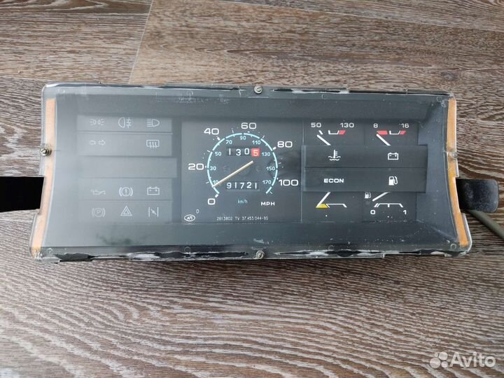 Приборная панель ваз 21083 экспортная в милях