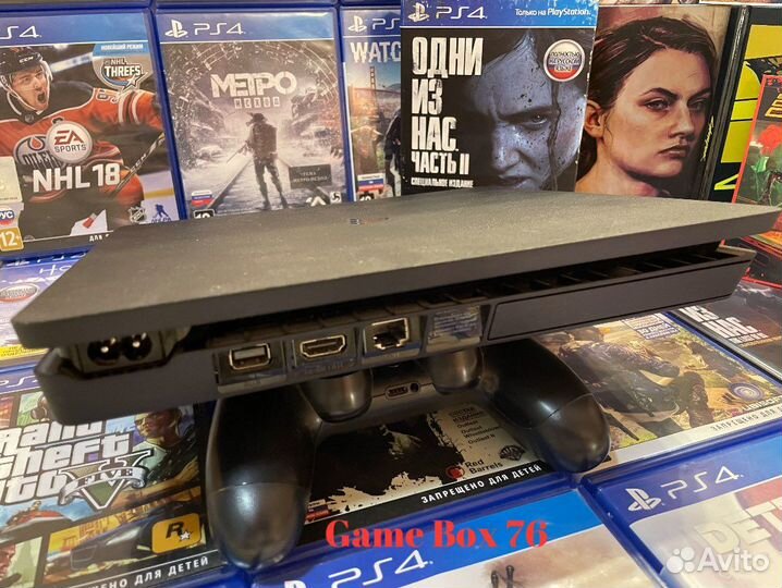 Sony PlayStation 4 Slim 1 Tb+6Игр