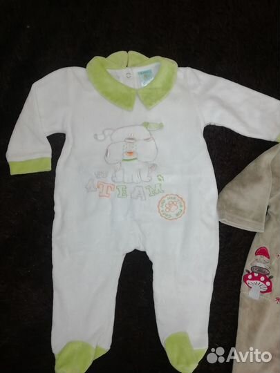 Детские веши пакетом на мальчика от 0 до 2 лет