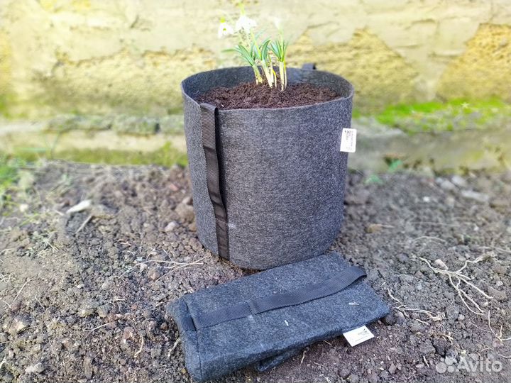 Контейнер для растений, с ручками 10л