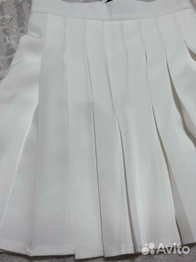 Юбка плиссе мини