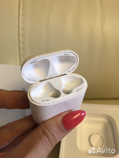 Кейс для airpods 2, правый наушник airpods 1