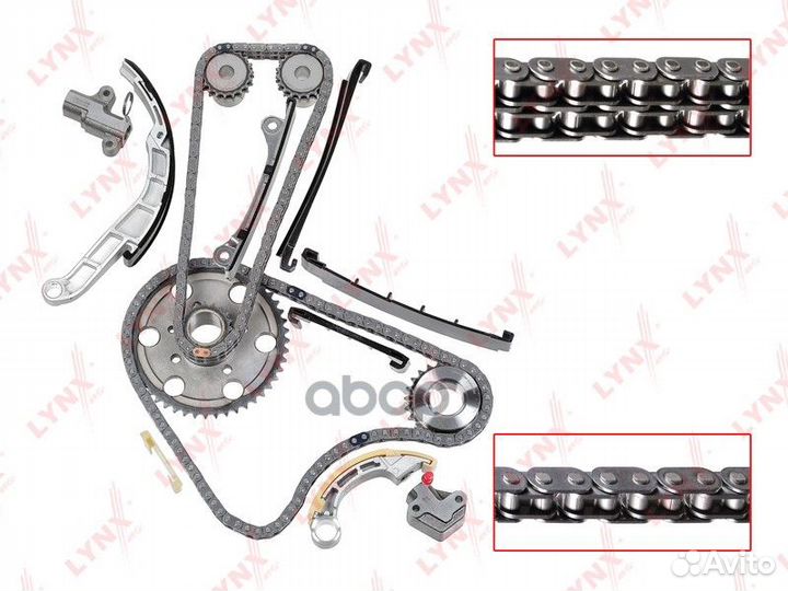 Комплект цепи грм TK0081 lynxauto