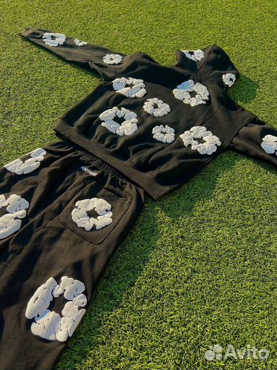 Штаны Denim tears черные