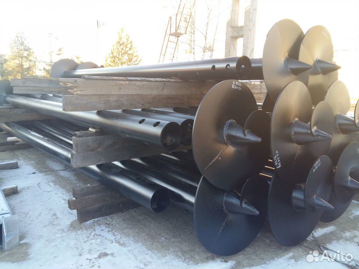 Винтовые сваи