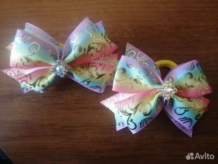 Бантики резинки для волос