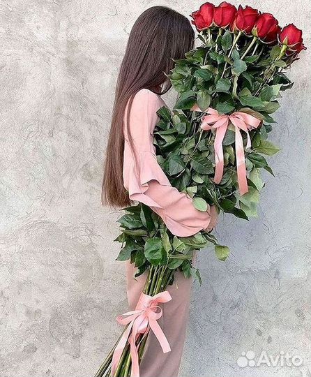 Букет роз 101 роза 51 роза