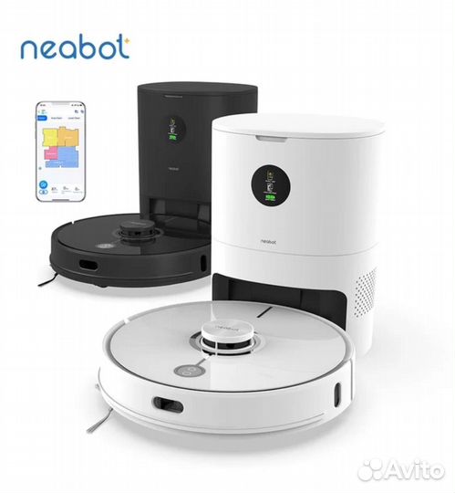 Робот пылесос Neabot NoMo N2 белый