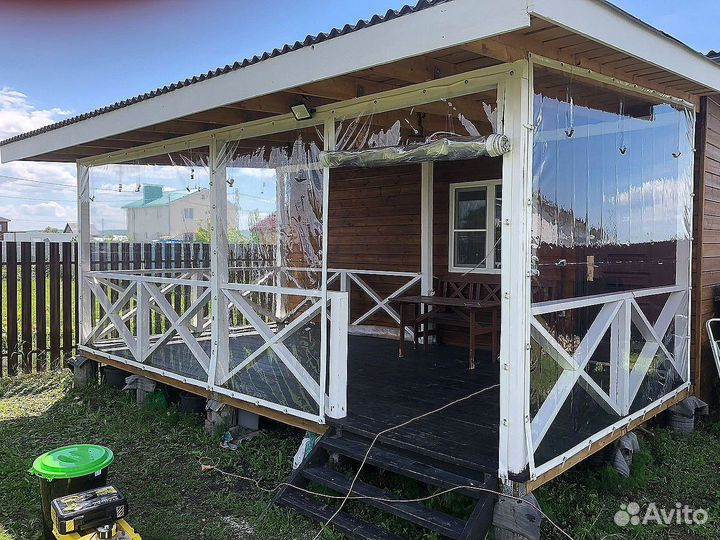 Шторы пвх для беседки