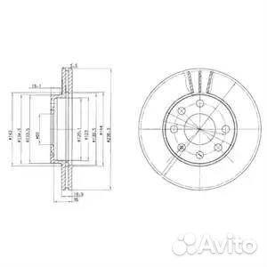 Диск тормозной chevrolet lanos/daewoo nexia/astra