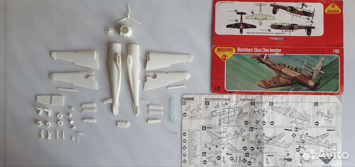 Сборные модели самолетов 1:72 (ново/фрог)