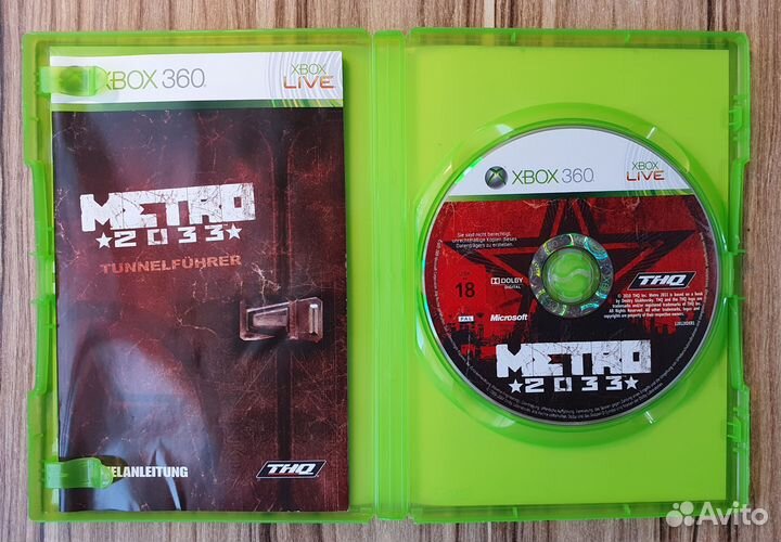 Xbox 360 Metro 2033. Лицензия (Русская озвучка)