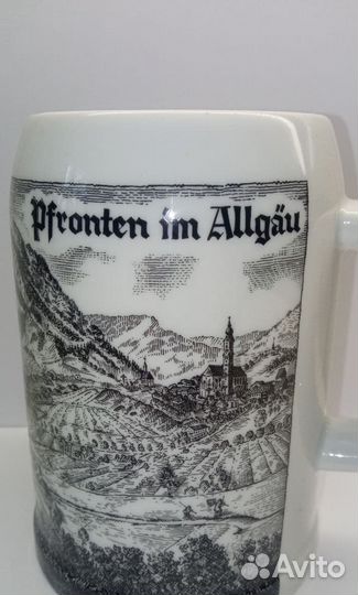 Кружка пивная Pfronten im Allgäu maho Германия