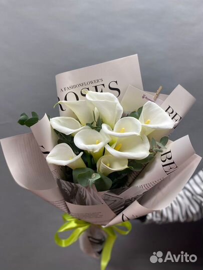 Букет с каллами