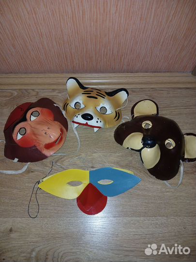 Новогодние маски СССР