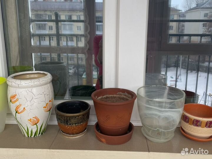 Цветочные горшки