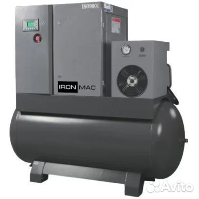 Винтовой компрессор ironmac IC 20/8 AM DF 500L