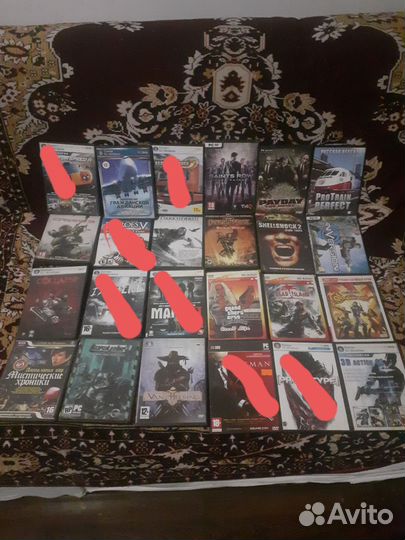 Компьютерные диски с играми