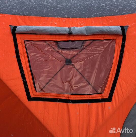 Зимняя палатка куб трехслойная