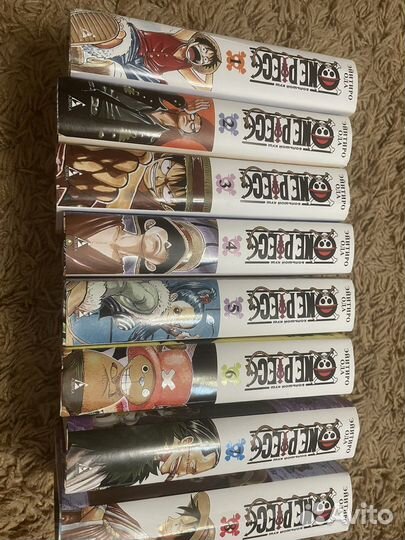 Манга ван пис 1-8