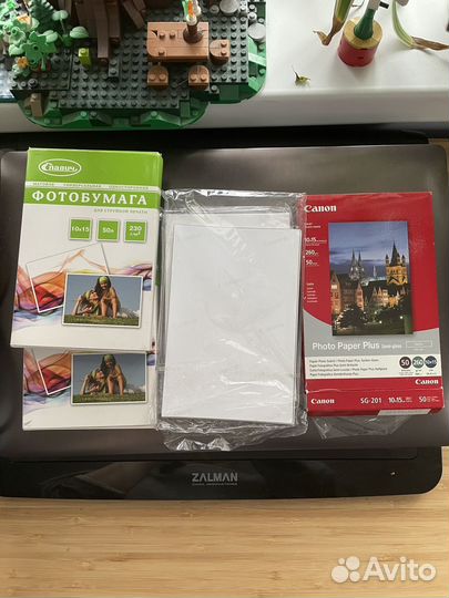 Фотобумага для принтера Canon и Славич