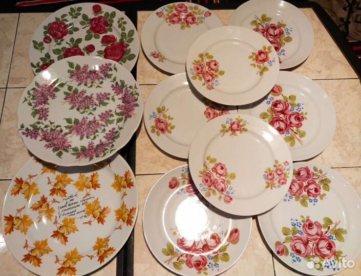 Тарелки Яснецов эксклюзив