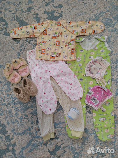 Вещи от 0 до 6