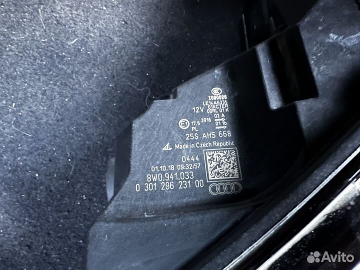 Фара Audi A4 b9 LED