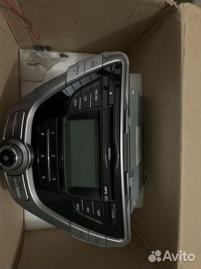 Штатные динамики и мультимедиа Hyundai Elantra