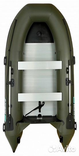 Надувная лодка gladiator C370AL зеленый
