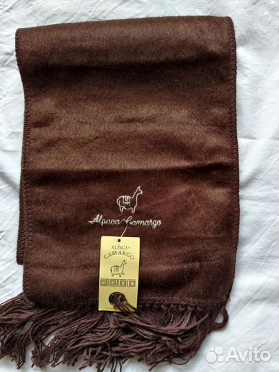 Шарф Alpaca camargo (Перу) Новый 170см Оригинал