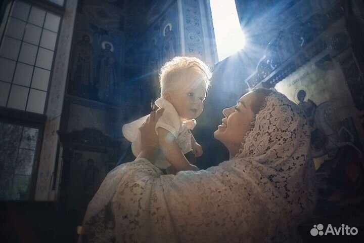 Фотограф Крещение детский фотограф
