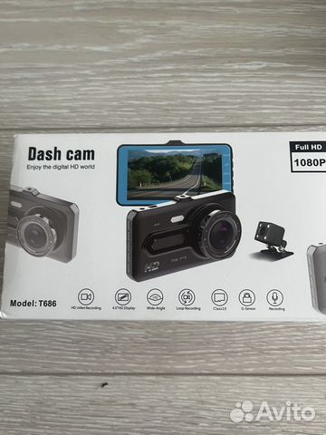 Видео регистратор с 2 камерами