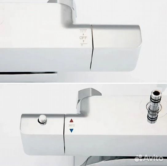 Душевая стойка с термостатом Gappo G2407-40