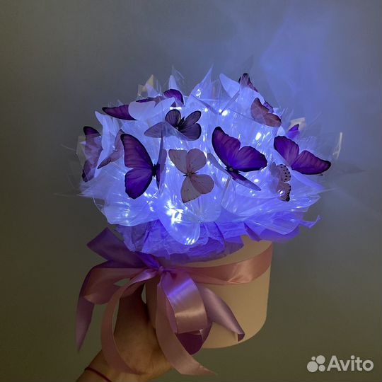 Букет из бабочек (коробочки)