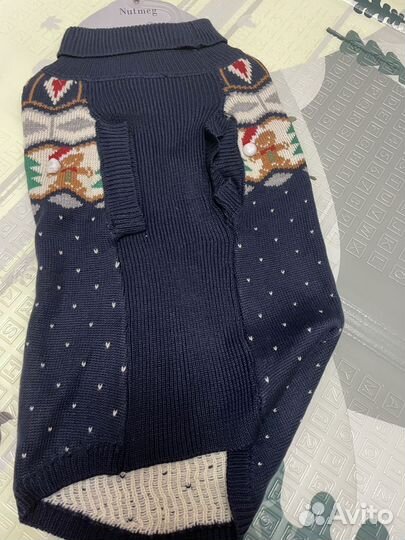 Новогодний свитер для собаки