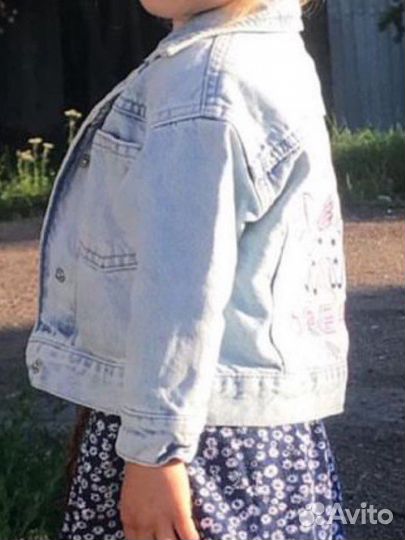 Джинсовка для девочки