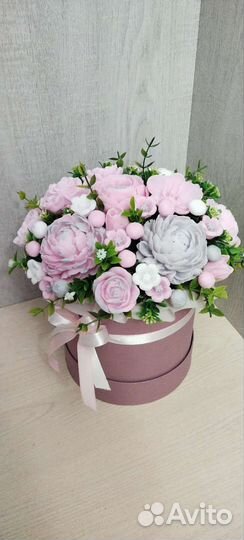 Букет цветов из мыла