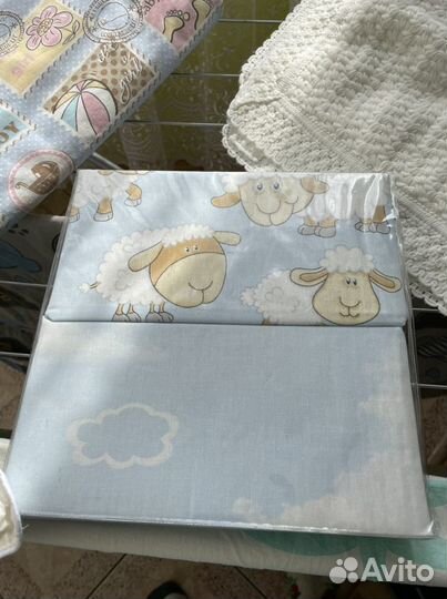 Детское постельное белье новое