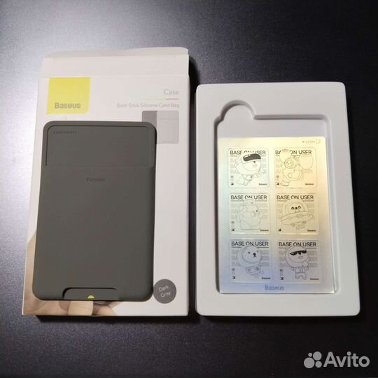 Чехол для банковской карты на телефон картхолдер