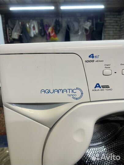 Стиральная машина candy aquamatic
