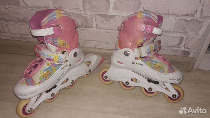 Роликовые коньки детские раздвижные