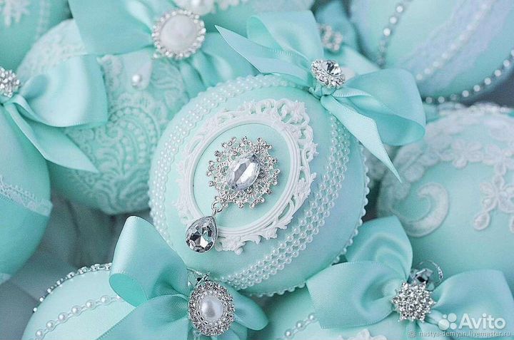 Набор ёлочных игрушек. Новогодние шары