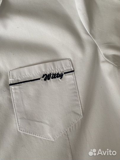 Рубашка школьная для девочки, размер 140