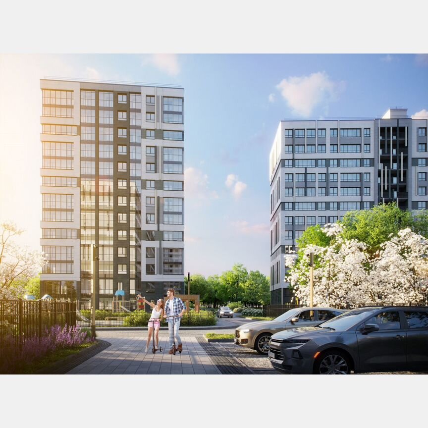 1-к. квартира, 35,8 м², 1/13 эт.